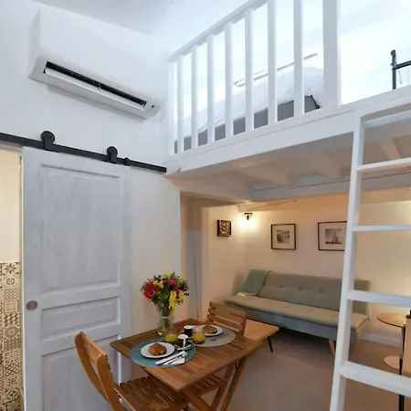 Apartmán Le Petit Bateau - New Cosy/charming Studio/mezzanine For 3 - Ac/wifi