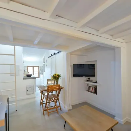 아파트 Le Petit Bateau - New Cosy/charming Studio/mezzanine For 3 - Ac/wifi *